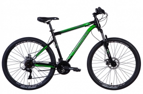 Велосипед сталь 27.5 Discovery TREK AM DD frame-19,5 чорно-зелений 2024 / OPS-DIS-27.5-056/0151